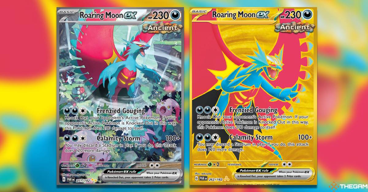 The Most Expensive Roaring Moon Pokemon TCG Cards