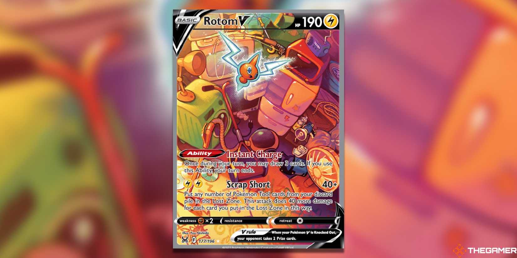 rotom v pokemon card value Rotom - 070/198 - Scarlet & Violet main image 0