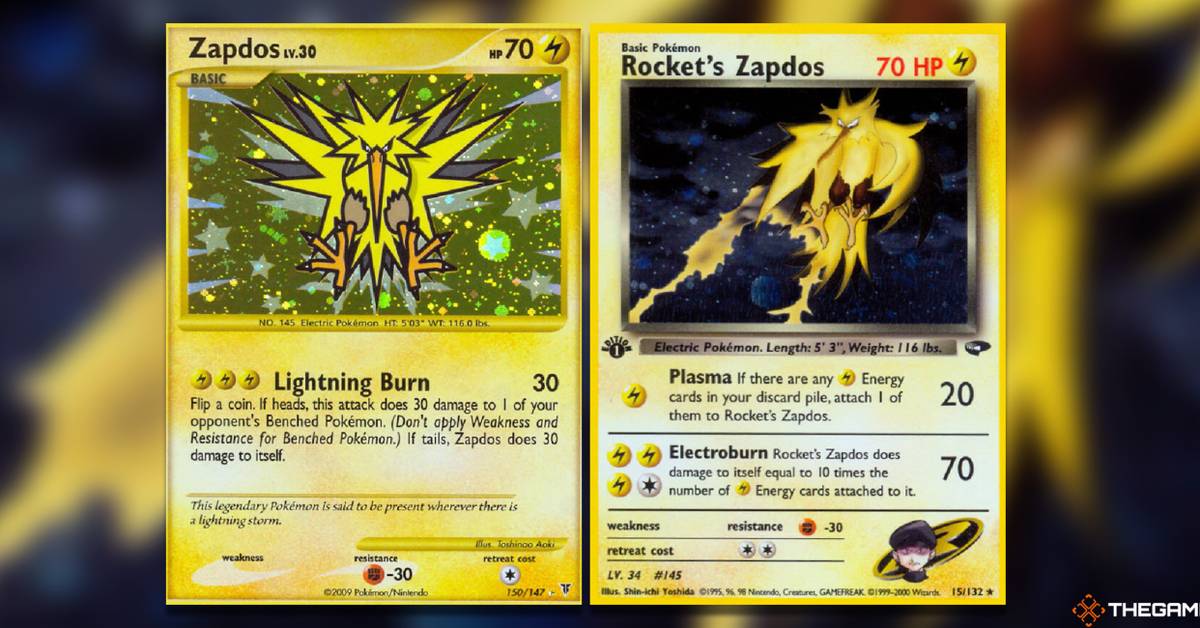 The Most Expensive Zapdos Pokemon TCG Cards The Most Expensive Zapdos Pokemon TCG Cards