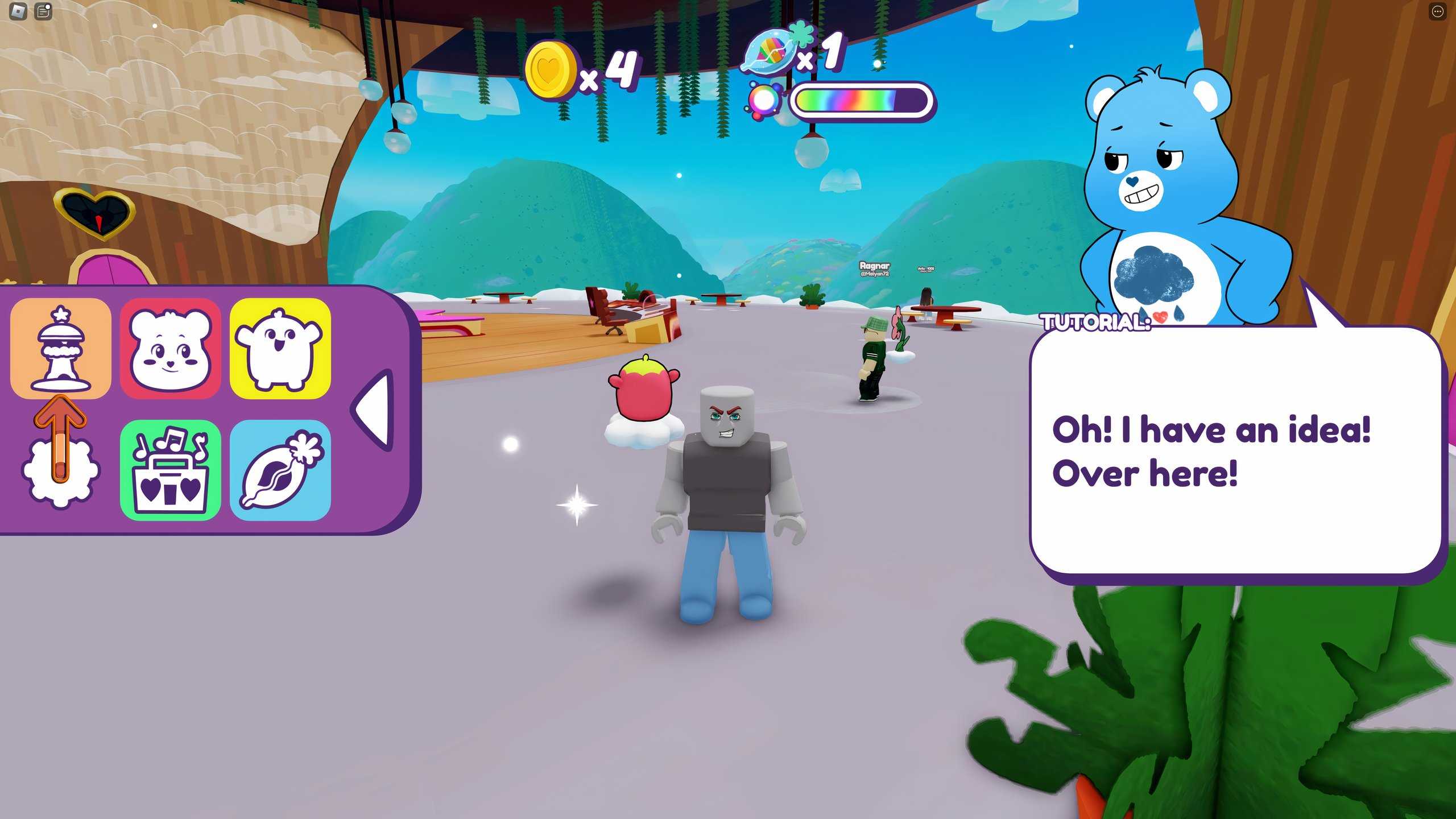 Robox Fit Care Bears Caring Quest Codes - Roblox