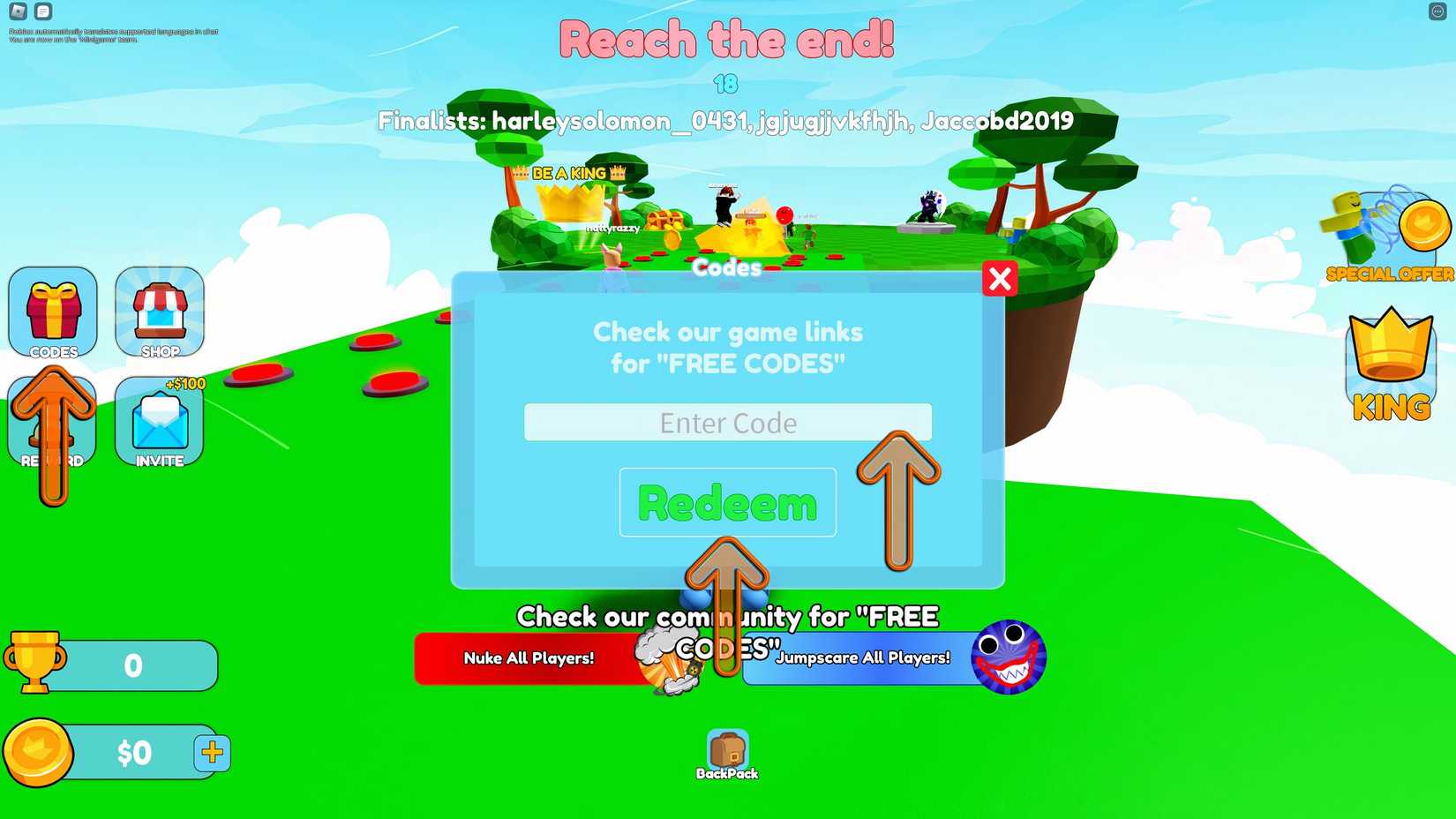 How Do I Redeem Don’t Make The Button Angry Codes? thegamer.com