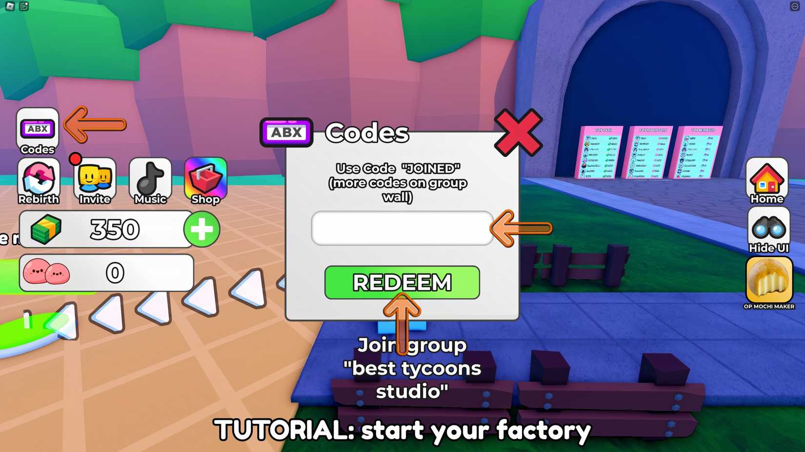 Mochi Shop Tycoon Codes - Roblox