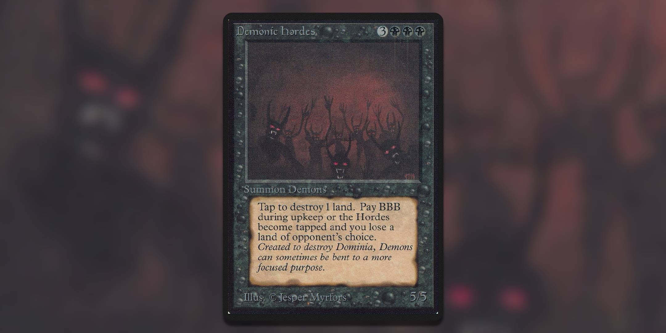 The Most Valuable Demons In MTG