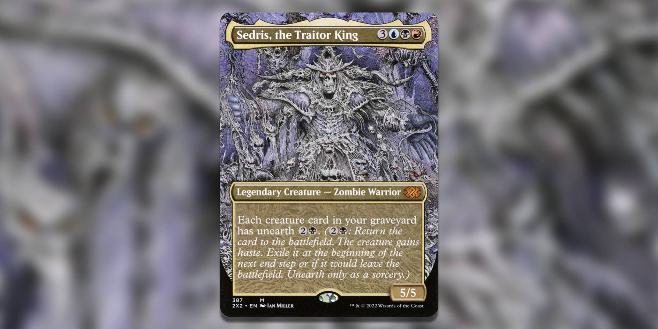 zombie mtg commander deck The Gitrog Monster Land Recursion Graveyard Landfall Magic MTG Commander  Deck main image 0