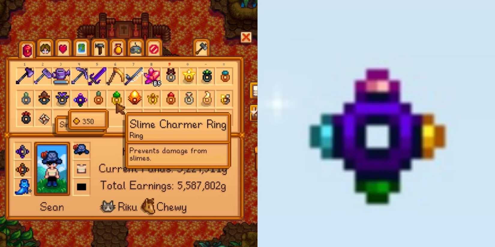 The Best Ring Combinations In Stardew Valley