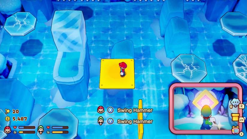How To Solve the Slippenglide Island Ice Block Puzzle In Mario & Luigi ...