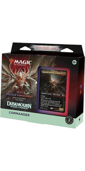 mtg duskmourn house of horror commander decks Magic: The Gathering Duskmourn: House of Horror Commander Deck Bundle -  Includes All 4 Decks : Toys & Games