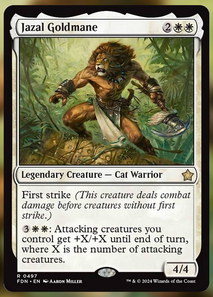 mtg foundations cat cards Prideful Parent | Whenever you gain life for the first time during each of your turns Magic The Gathering - Foundations