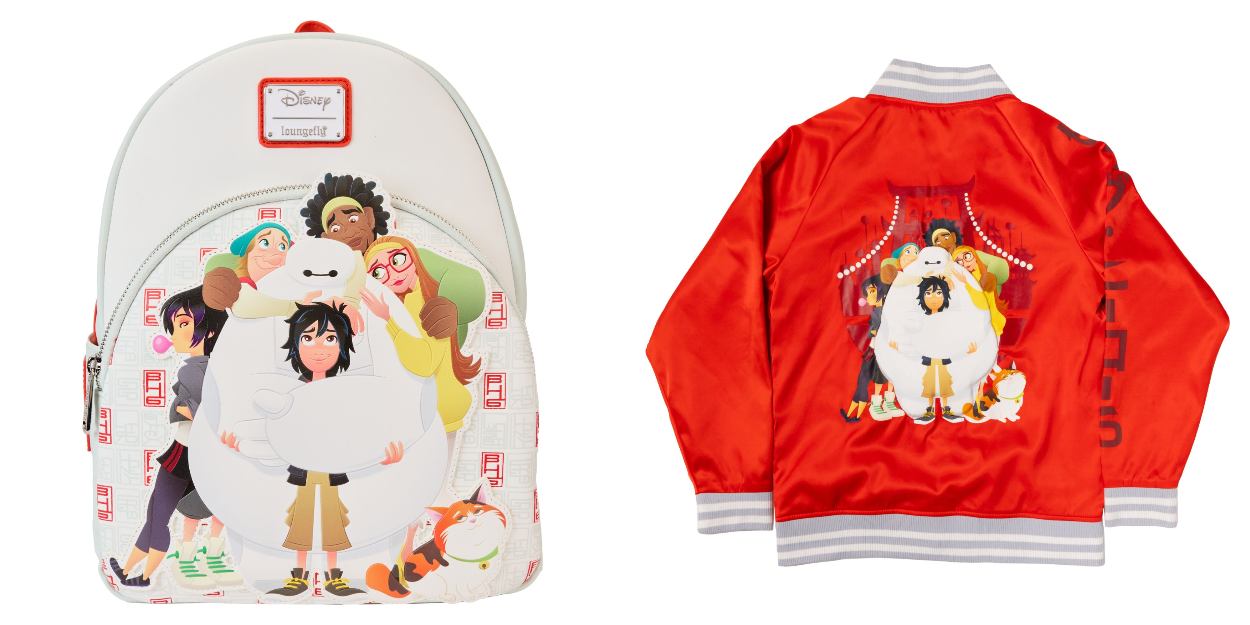Loungefly ベイマックス　10周年　スカジャン　ジャケット　男女兼用 Big Hero 6's Tenth Anniversary Range Arrives At Loungefly