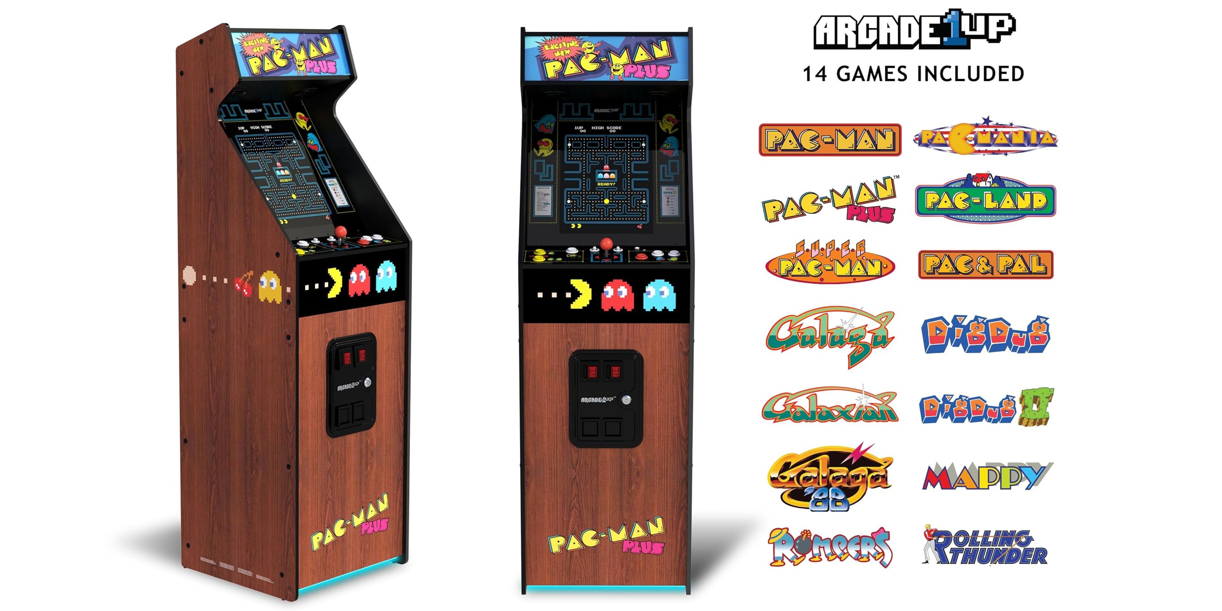 Arcade1Up Reveals Pac-Man Plus Deluxe Machine And It's