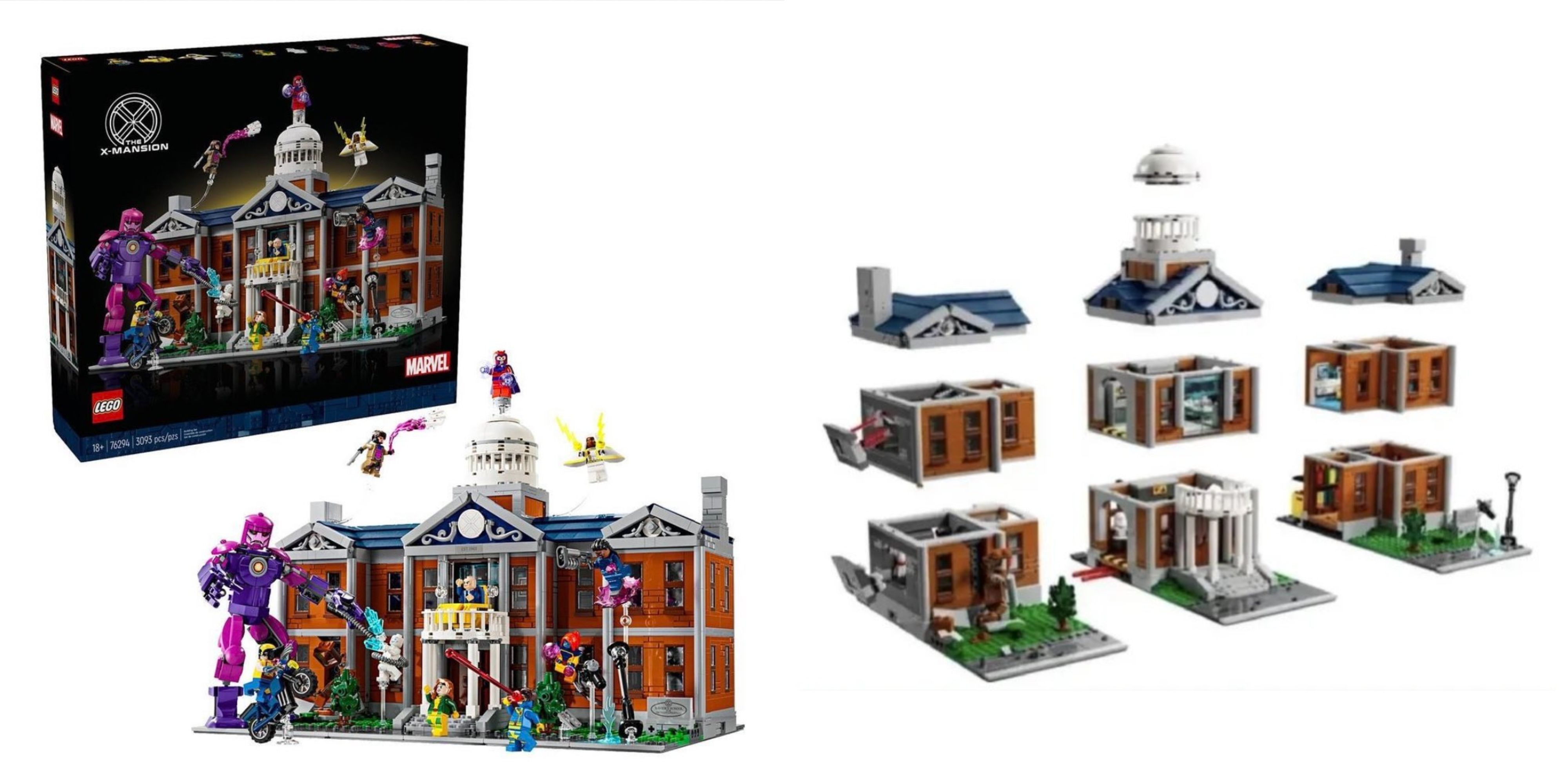 X-Men '97's Lego Mansion Set Officially Revealed, Available November 1