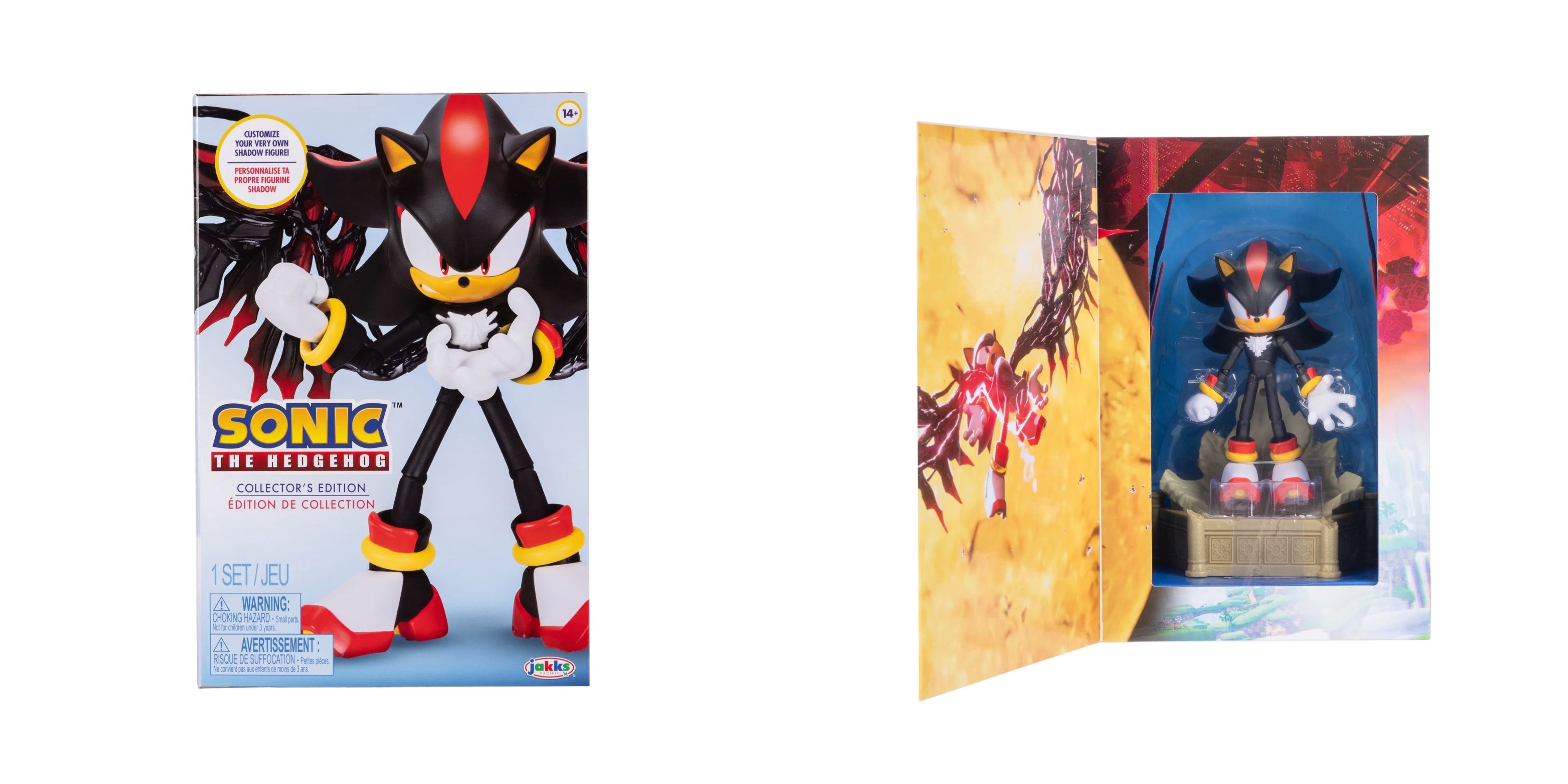 Sonic's Shadow The Hedgehog Collector's Edition Figure Is