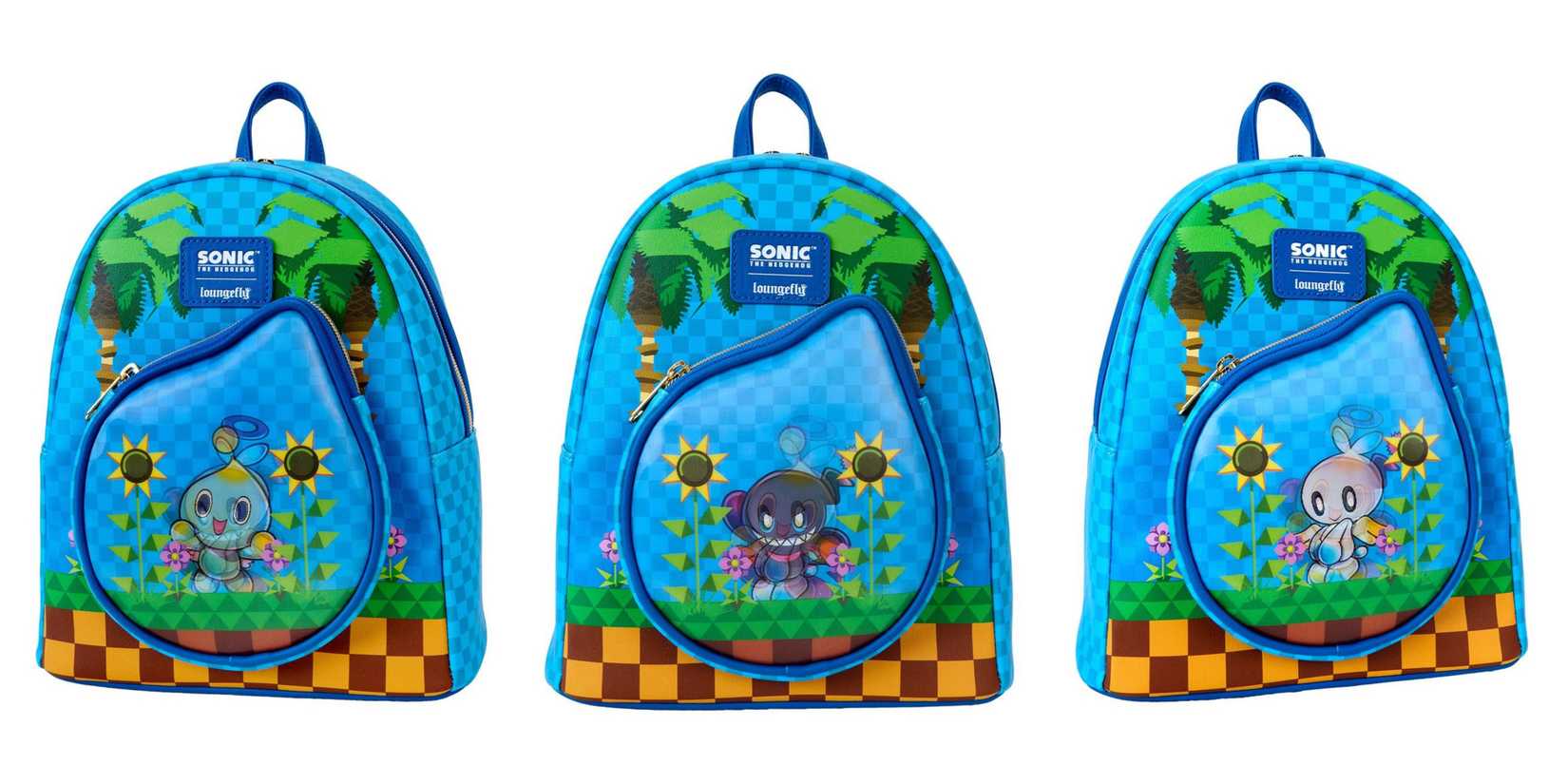 Sonic's Chao Garden Loungefly Backpack Is Now Available At GameStop