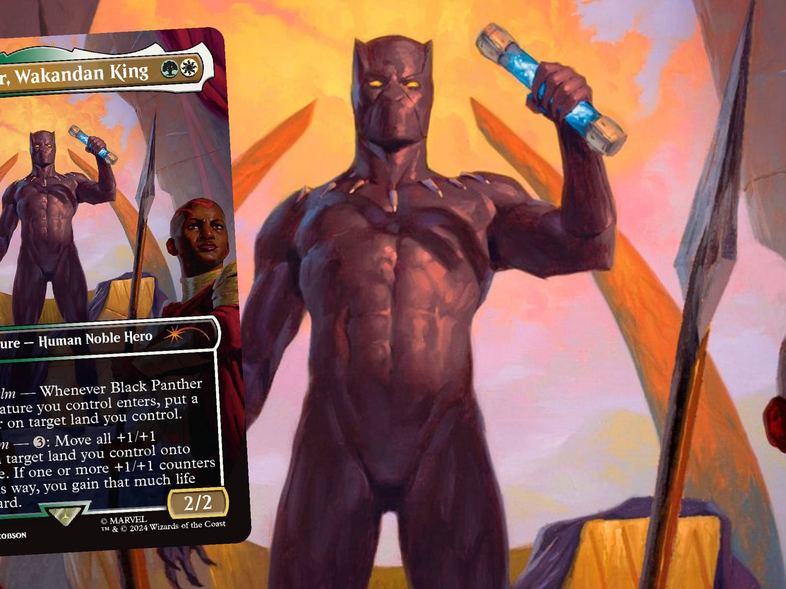 How To Play A Black Panther, Wakandan King MTG Commander Deck