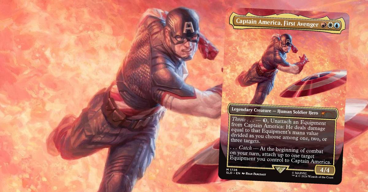 captain america mtg commander deck Secret Lair: Secret Lair x Marvel's (Non-Foil Edition) : Toys & Games attach up to one target Equipment you control to Captain America. mtg captain america commander deck