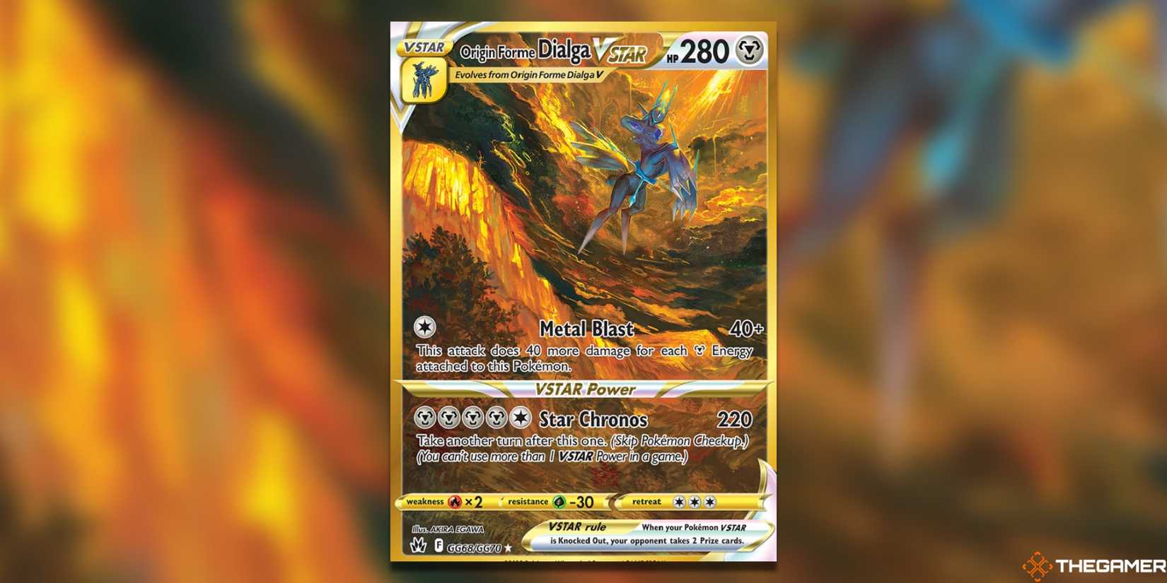 dialga vstar pokemon card value Dialga Original VSTAR (Origin Forme Dialga VSTAR) SWSH256 Full Art -  Ultraboost X Epée et Bouclier 10 Astres Radieux
