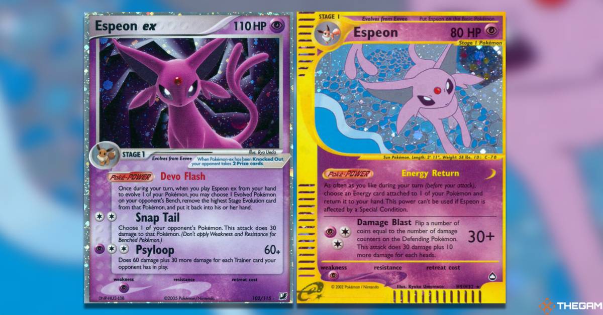 espeon pokemon card ex - 175 [SVP Ultra Rare Retreat cost Espeon EX 2025 Pokemon Scarlet