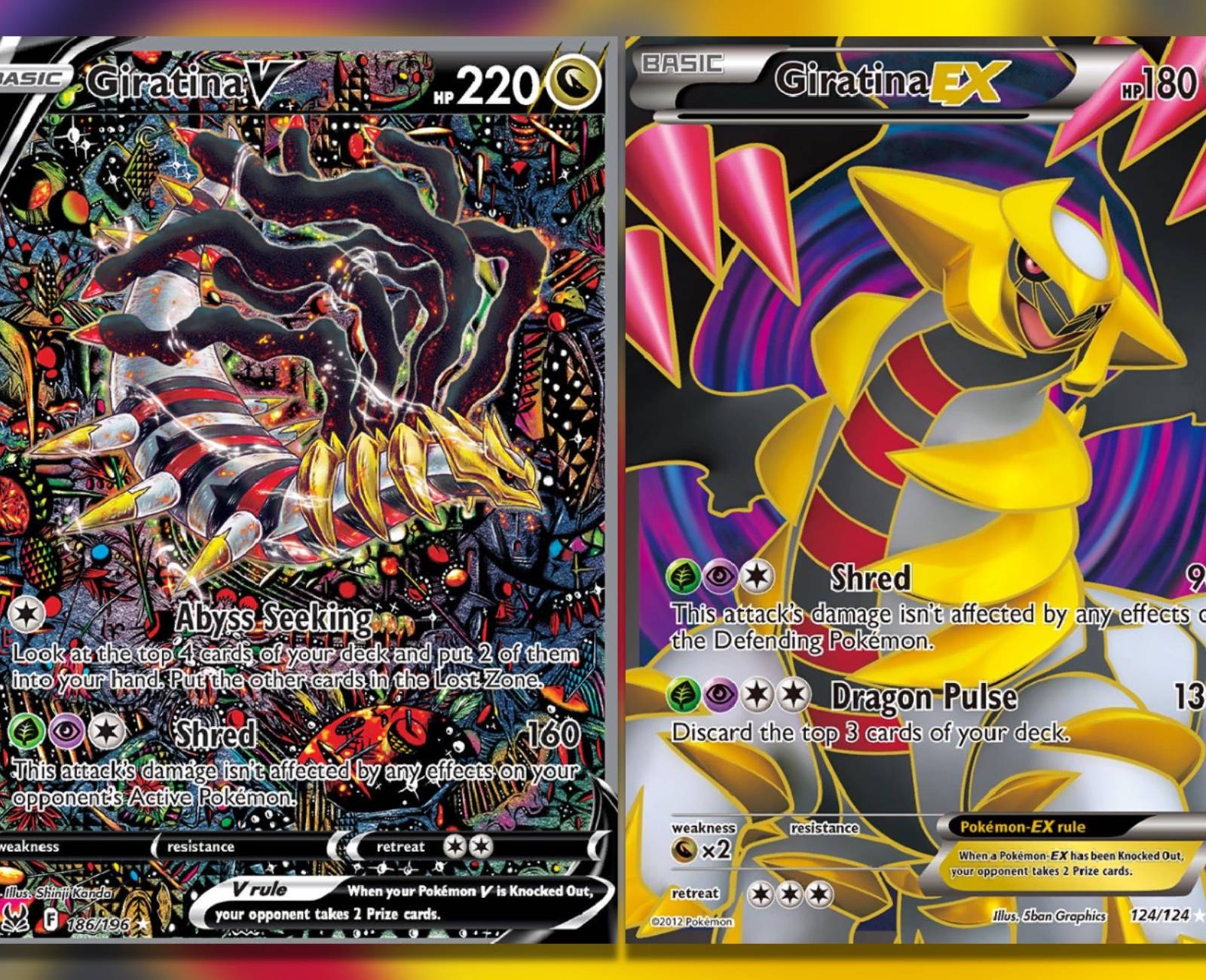 pokemon card giratina Original new Russian Pokemon card. Giratina EX Full art Ultra Rare. #57/98. 2015