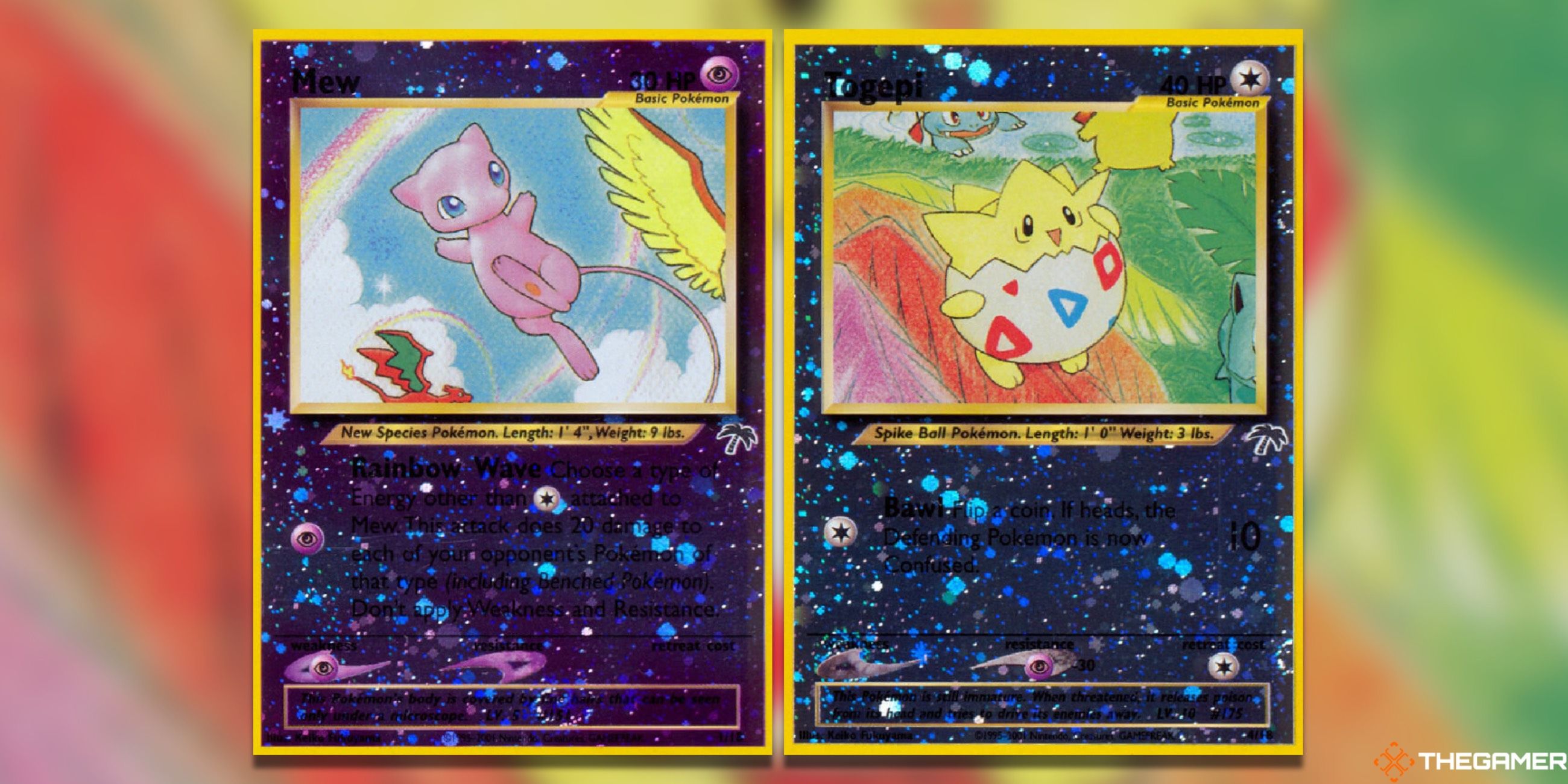 新品レア旧裏面Pokémoncard Southern s set The Most Valuable Southern Islands Pokemon TCG Cards
