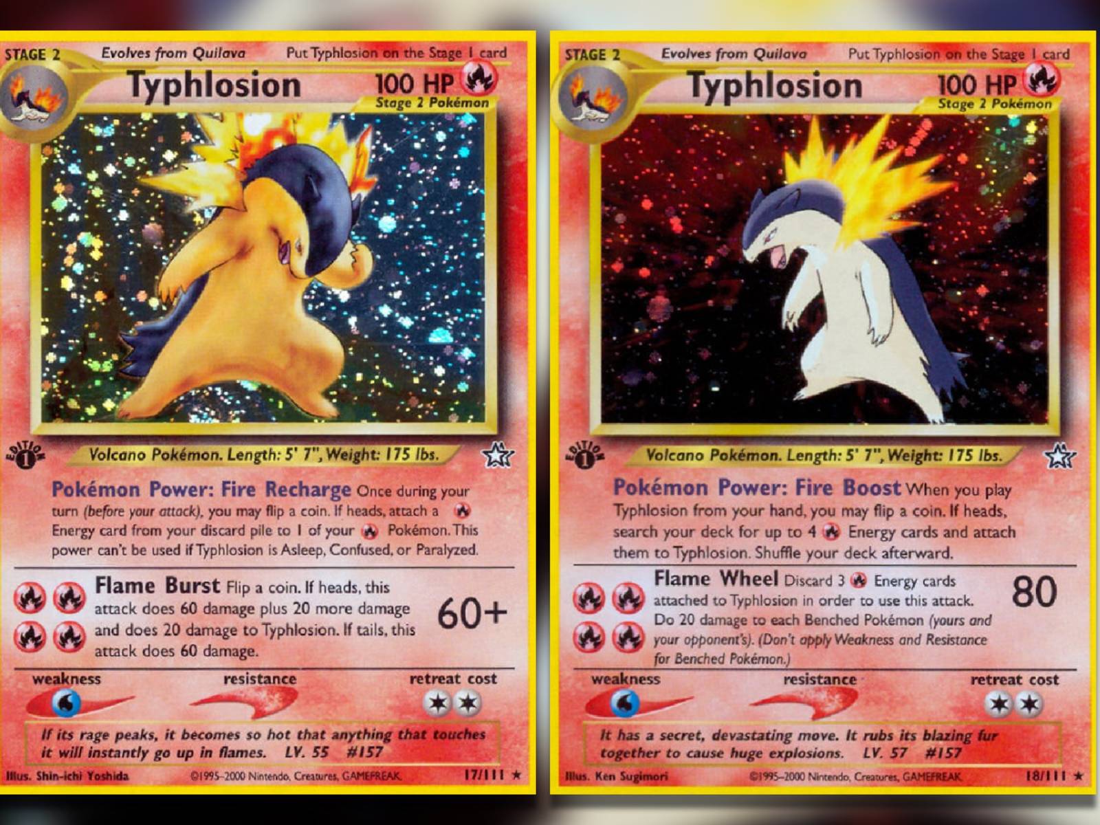 The Most Valuable Typhlosion Pokemon TCG Cards