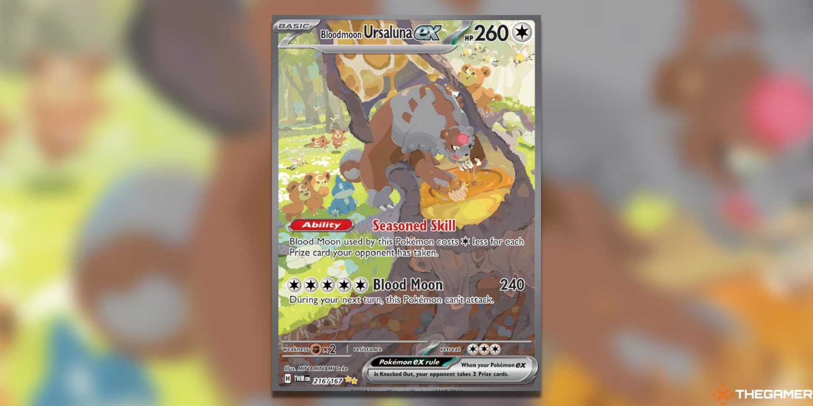 ursaluna pokemon card value Bloodmoon Ursaluna ex SVP 177 Black Star Promo PROMO - NM