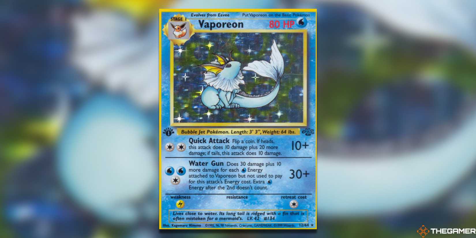 The Most Valuable Vaporeon Pokemon TCG Cards