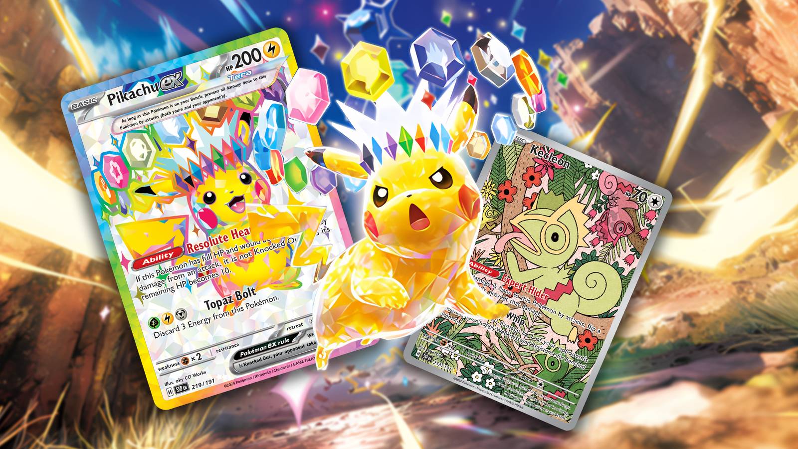 Pikachu ex And Kecleon Surging Sparks Spoilers - Pokemon TCG Pikachu ex And Kecleon Surging Sparks Spoilers - Pokemon TCG