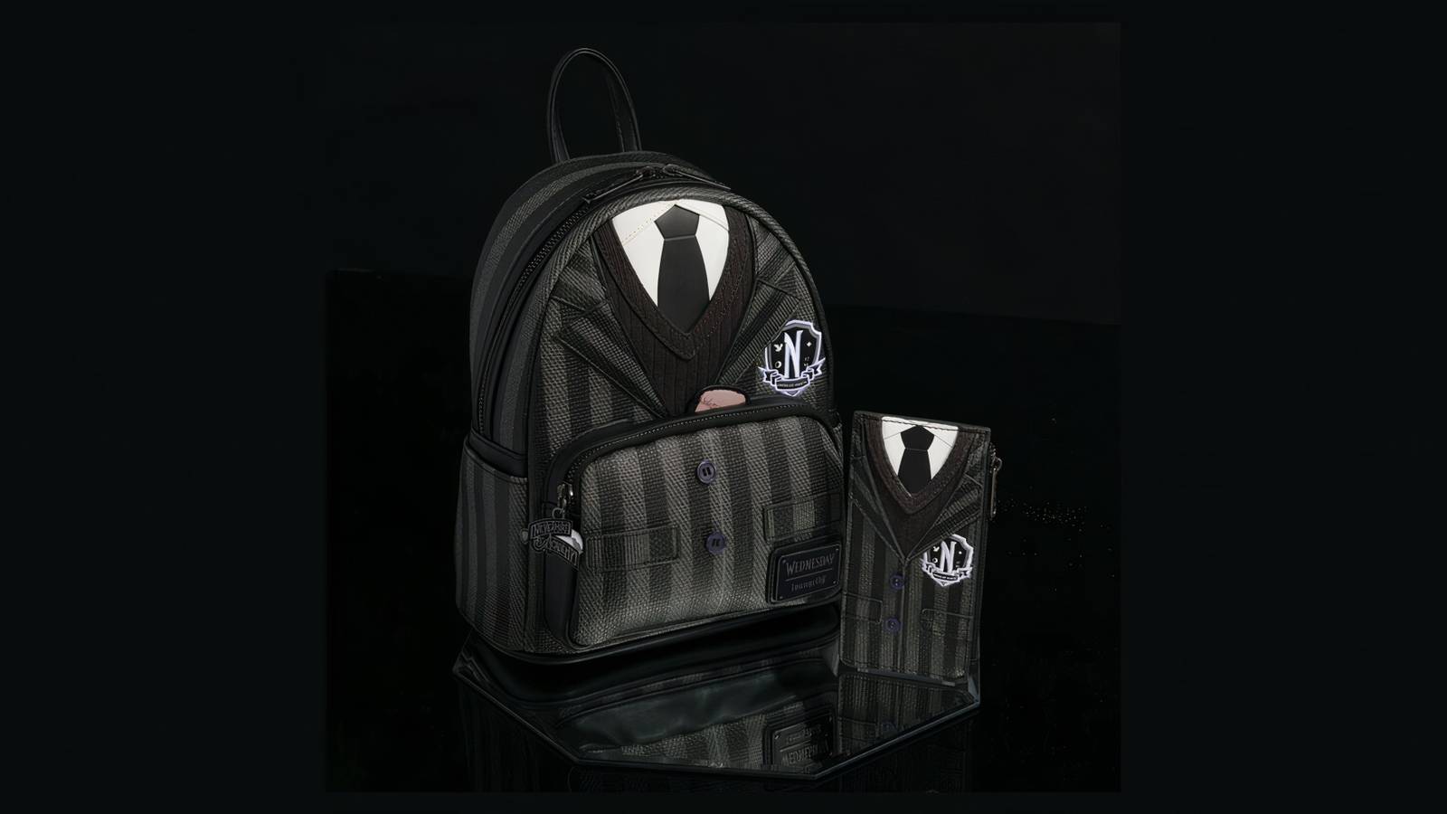 Loungefly Adds Addams Family Magic To Their New Wednesday Backpack Loungefly Adds Addams Family Magic To Their New Wednesday Backpack