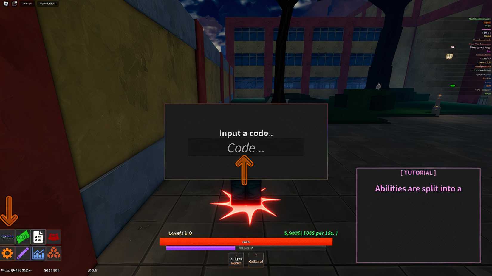 Unusual Codes - Roblox