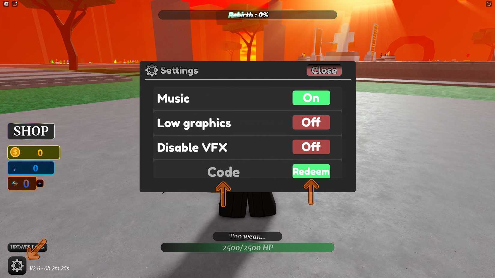 How Do I Redeem Souls Tycoon Codes? Image via Roblox.com