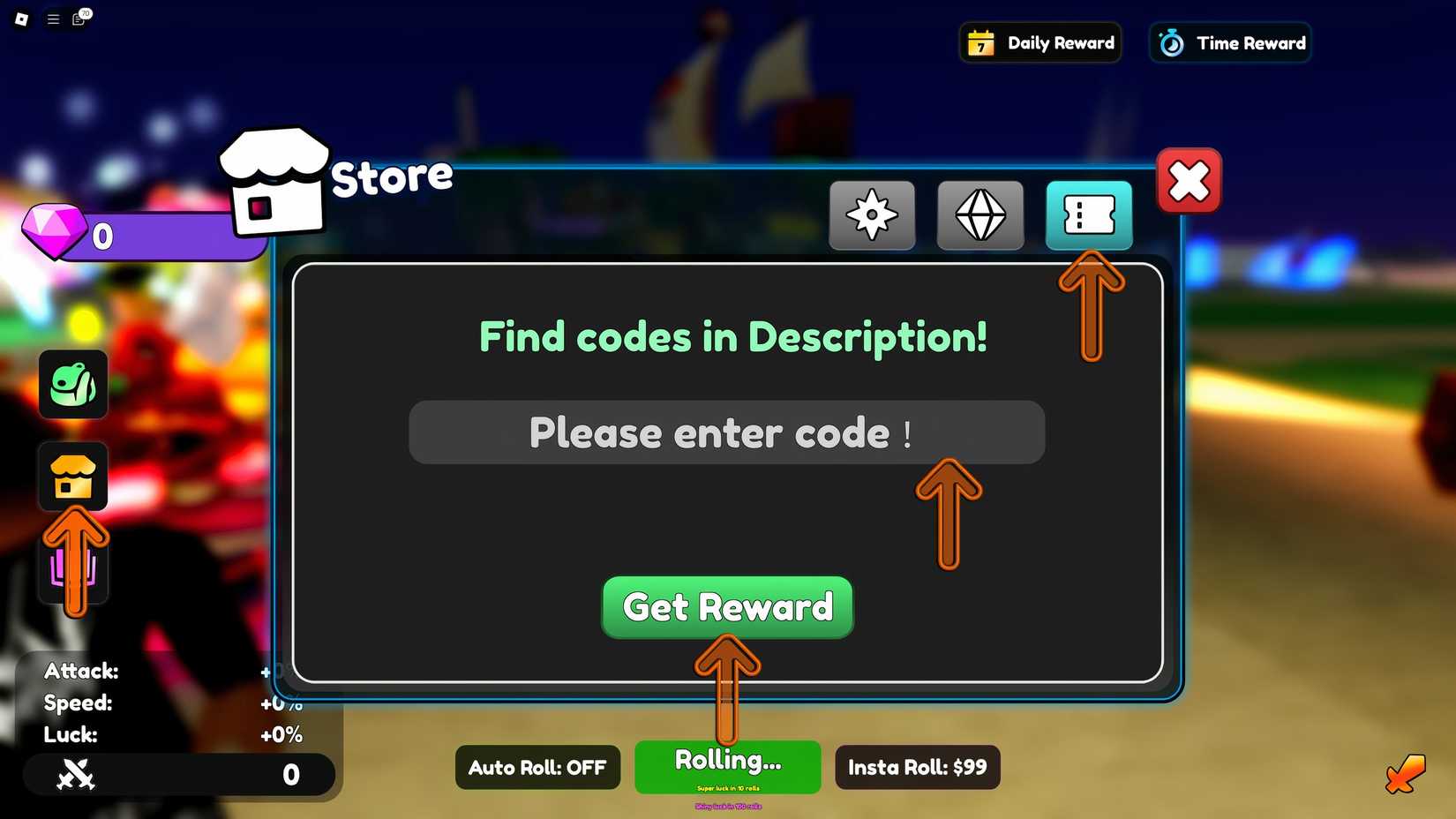 How Do I Redeem RNG Hero Squad Codes?, Image via Roblox.com