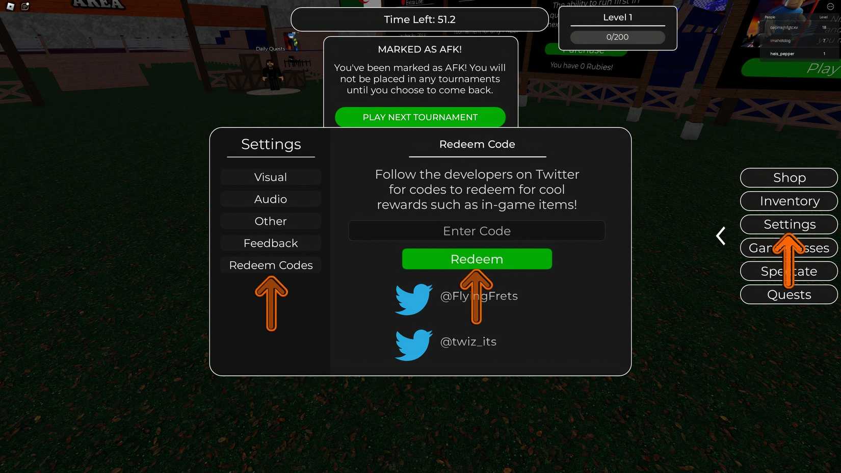 Ninja Warrior Rewind Codes - Roblox