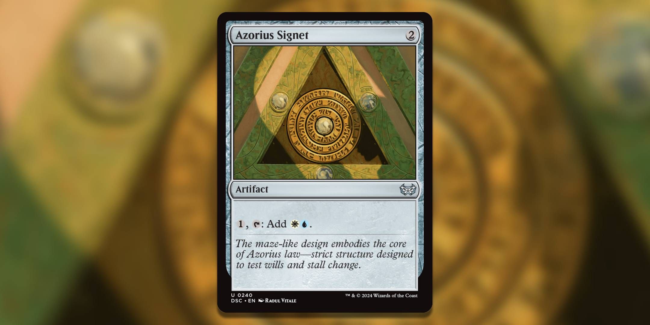 Mtg Commander Set Of All 10 Signets - Magic: The Gathering EDH Artifact  Cards (Used) Set Mtg