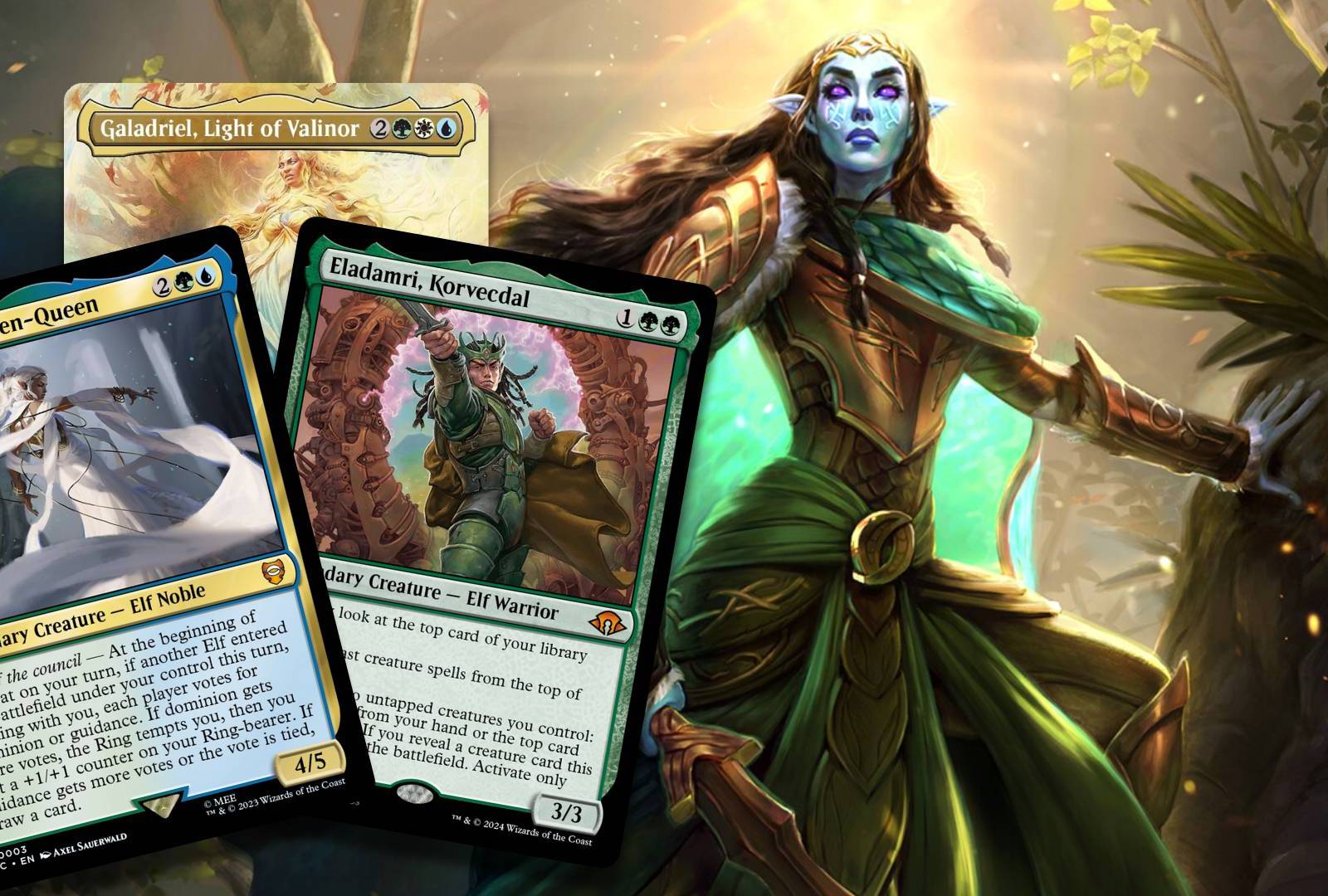 mtg good elf cards Amazon.com: Elite Golgari Elf Commander Deck - Lathril - Green Black - EDH  - 100 Card - Custom Magic The Gathering Deck