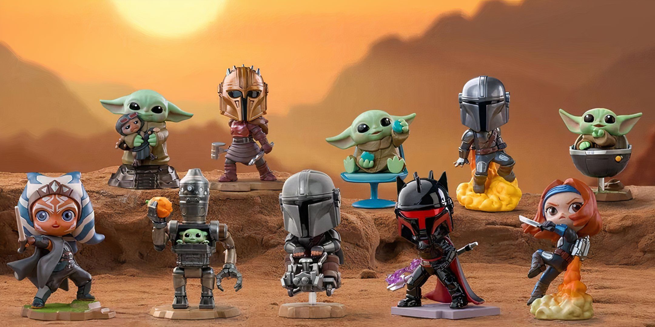 Pop Mart Introduces Mandalorian Characters in New Blind-Box Line