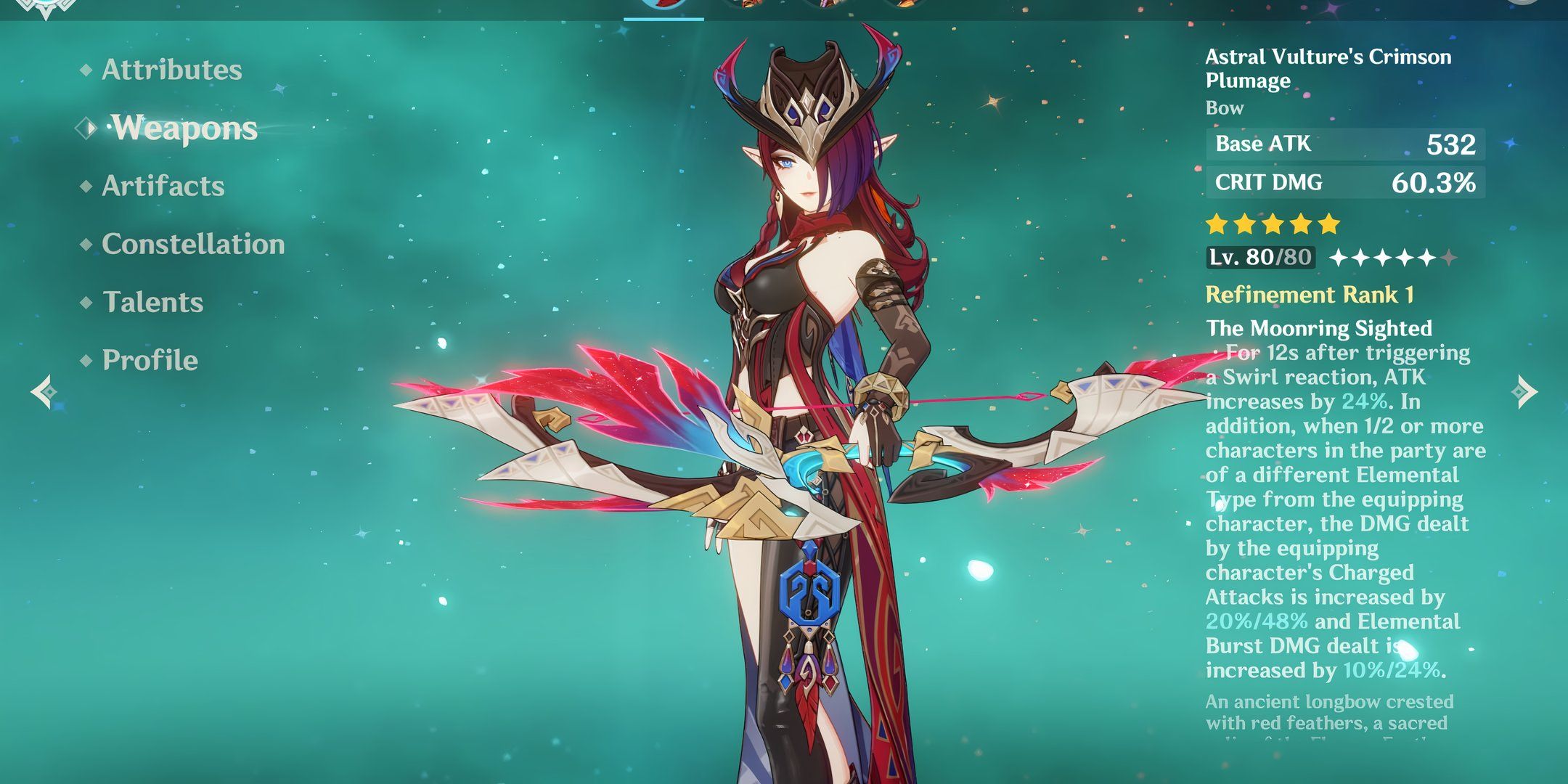 Chasca Best Weapons Build In Genshin Impact