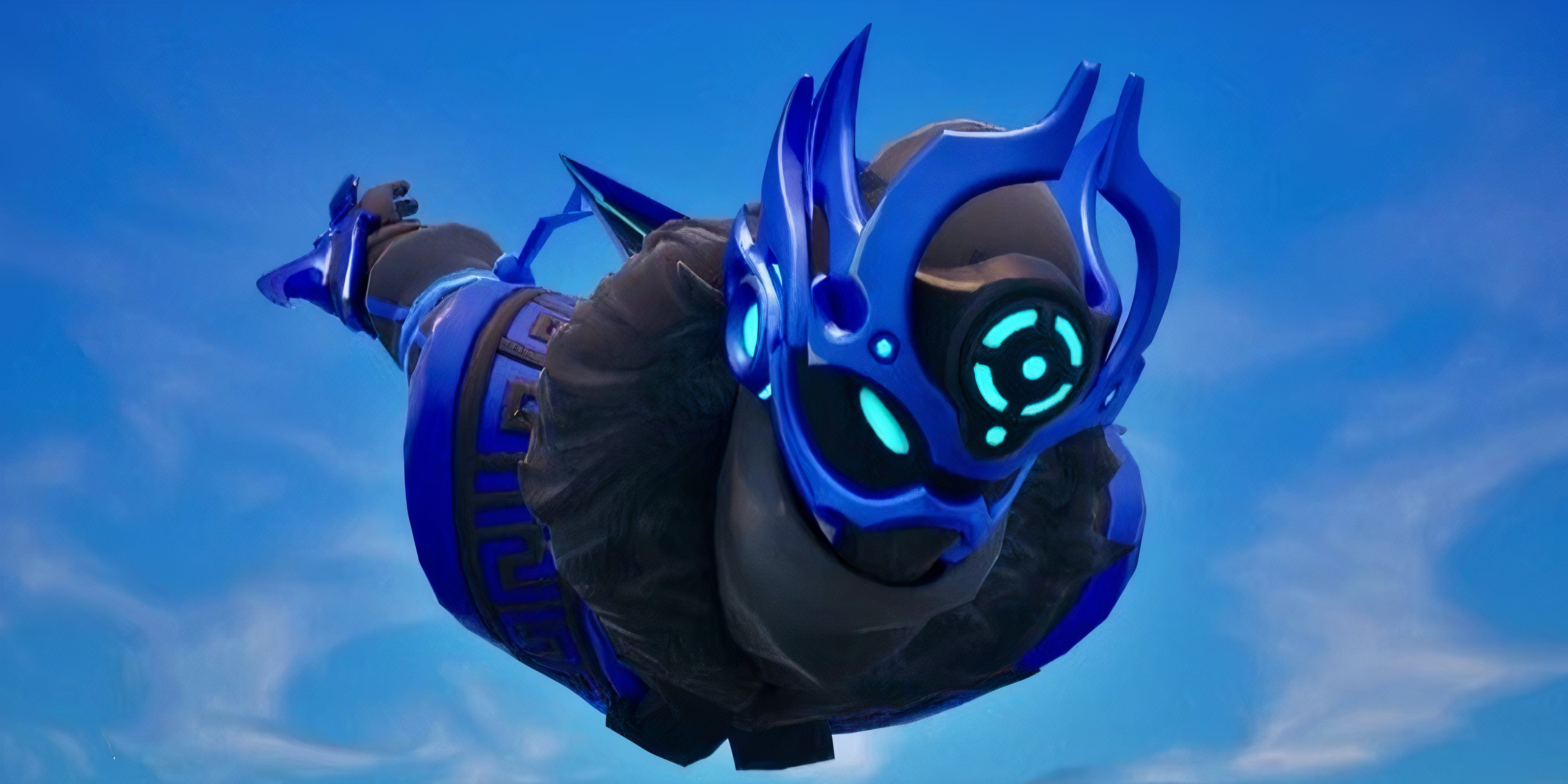 Tela de carregamento de Fortnite com temática PlayStation