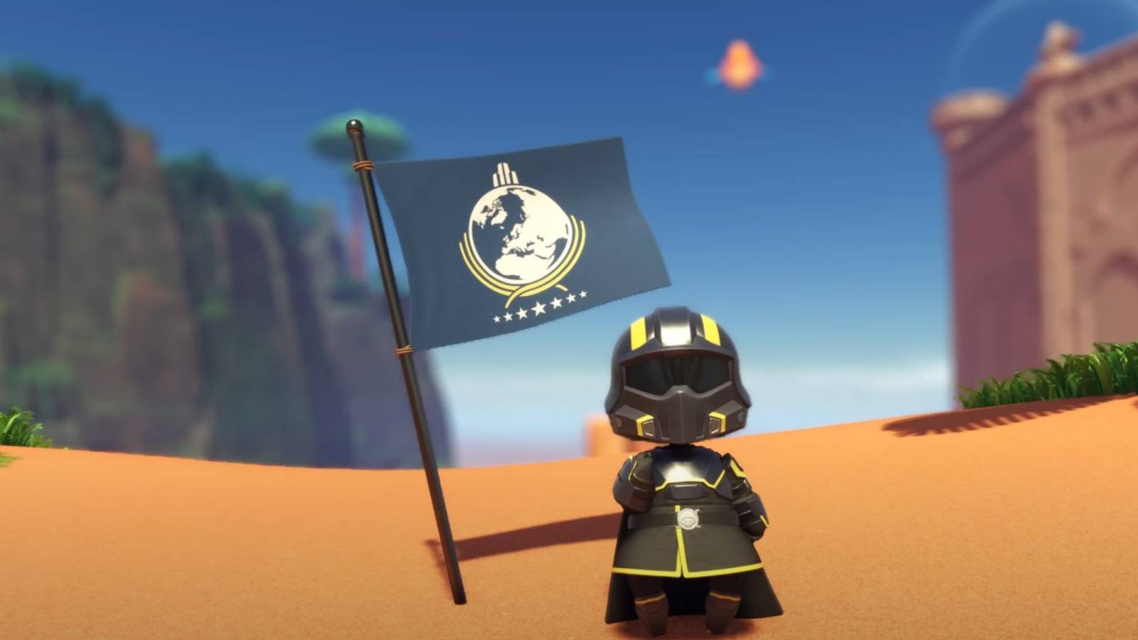Helldivers 2 Bots In Astro Bot Call In Hellpods On Each Other