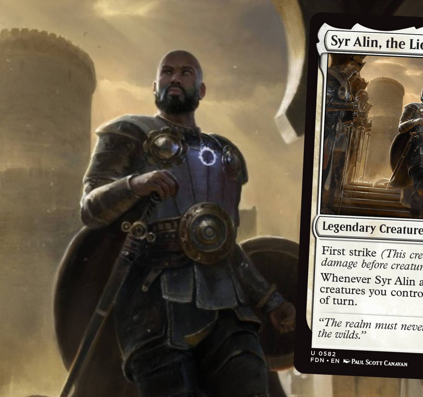 syr cards mtg Syr Gwyn, Hero of Ashvale