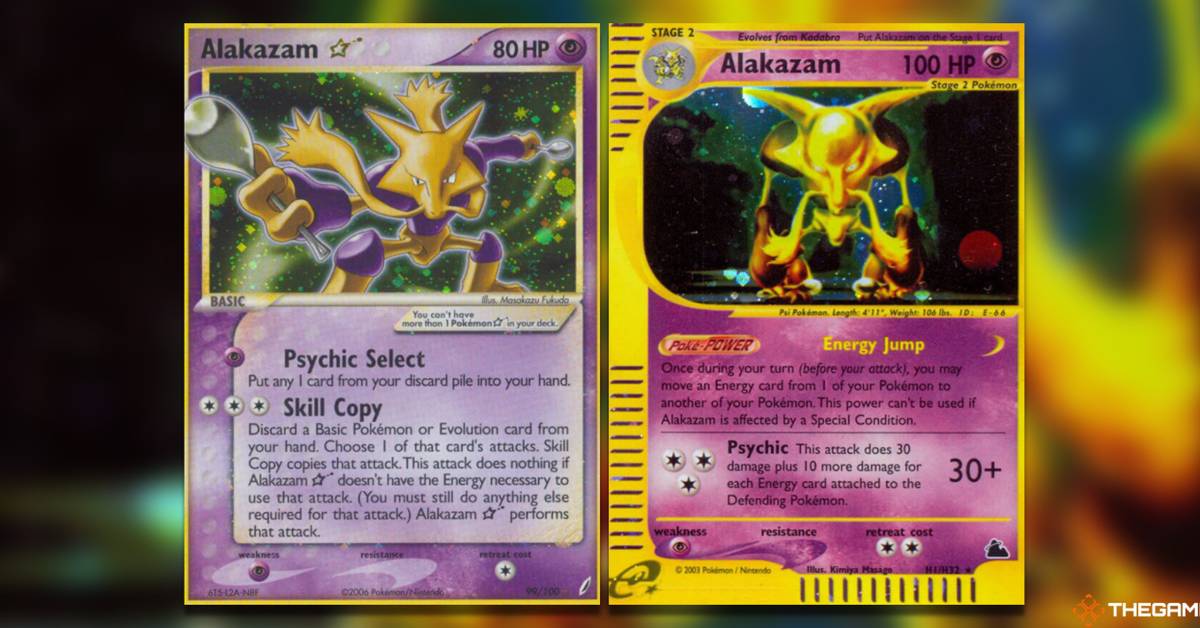 The Most Valuable Alakazam Pokemon TCG Cards The Most Valuable Alakazam Pokemon TCG Cards