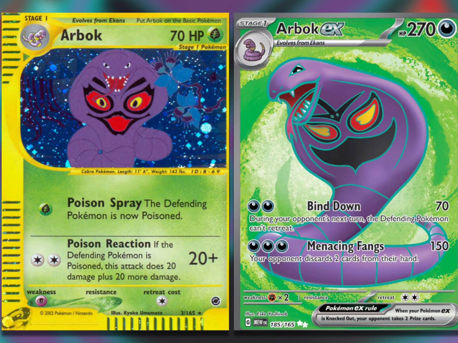 The Most Valuable Arbok Pokemon TCG Cards The Most Valuable Arbok Pokemon TCG Cards