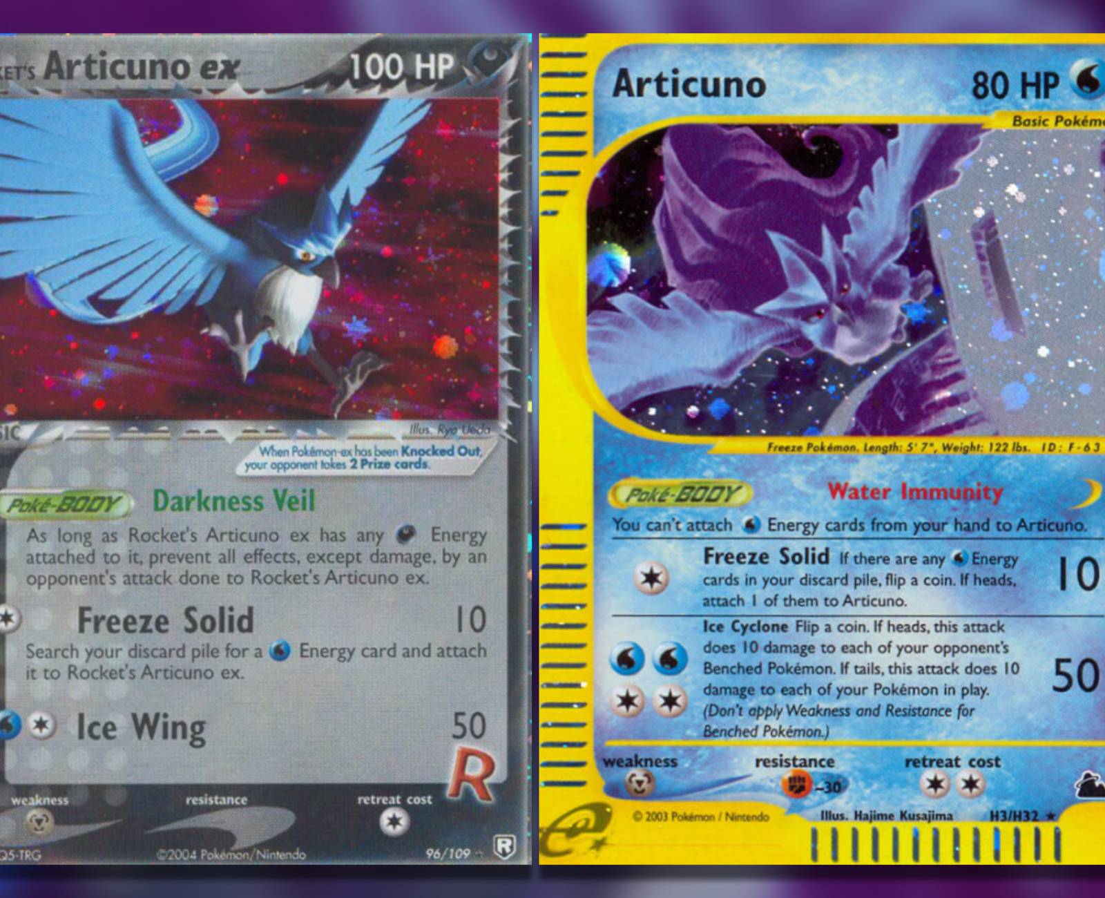 The Most Valuable Articuno Pokemon TCG Cards