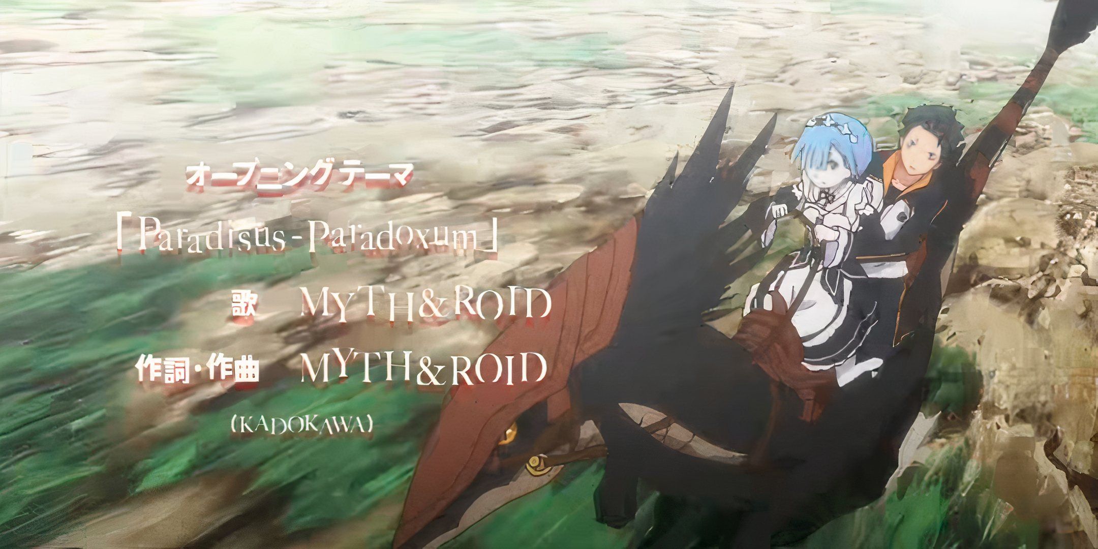 The Best Opening Videos In Re:Zero