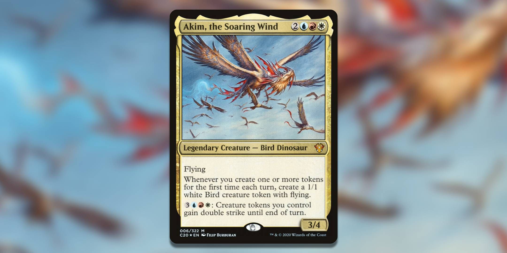 Akim, il Vento Aleggiante (Akim, the Soaring Wind) · Commander 2020 (C20) #6 · Magic: The Gathering Search