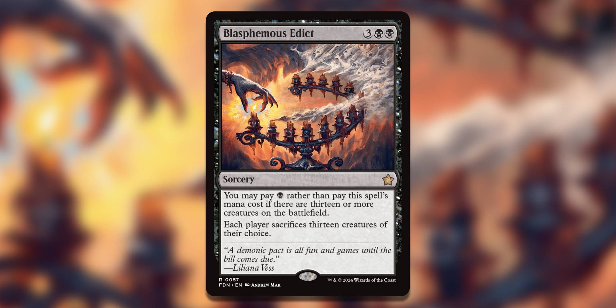 mtg cards like blasphemous act Proxy This spell costs 1 less to cast for each creature on the battlefield Fun Deck Ideas #1 -