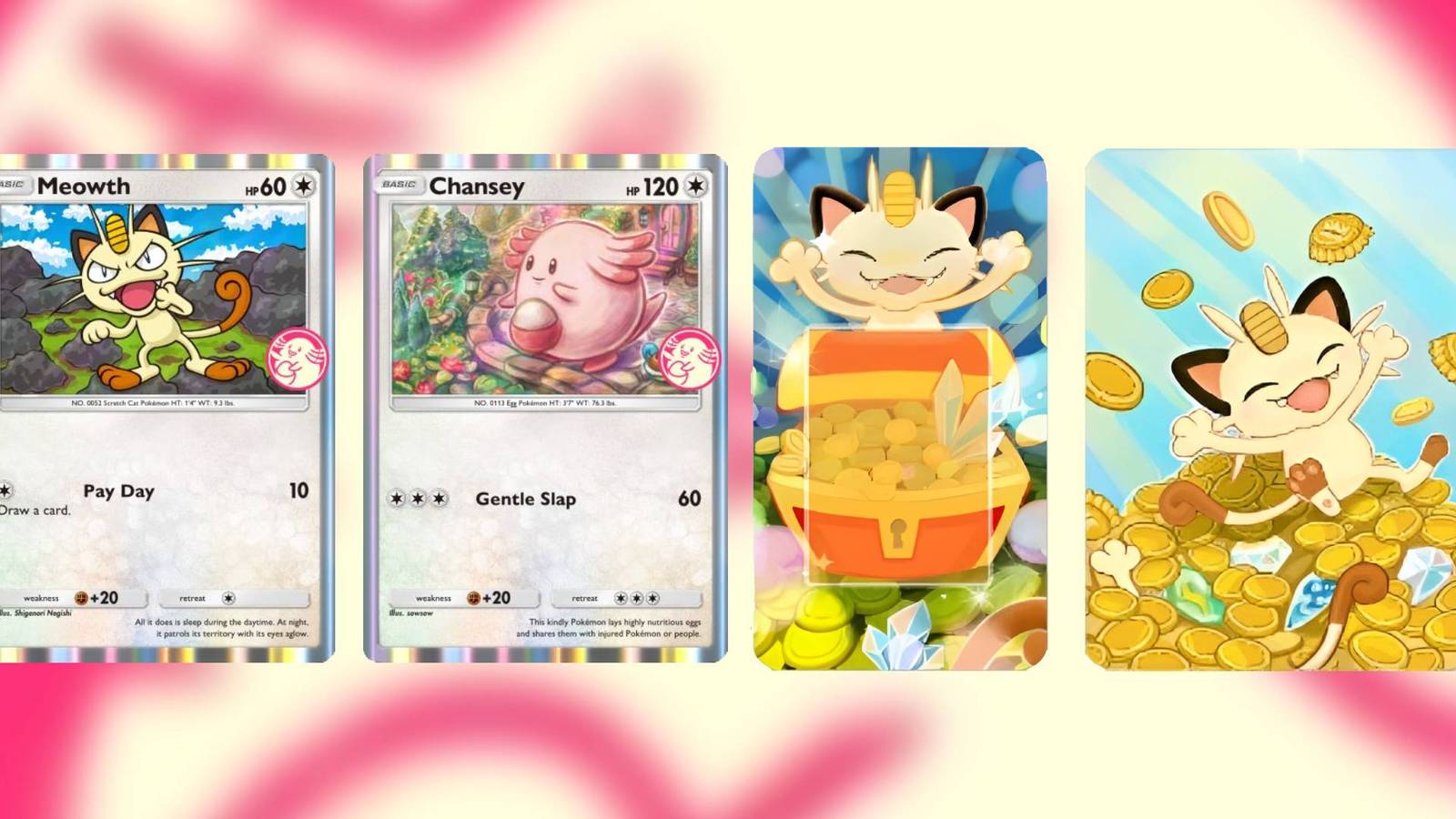 Chansey Meowth Wonder Pick Guide For Pokemon TCG Pocket