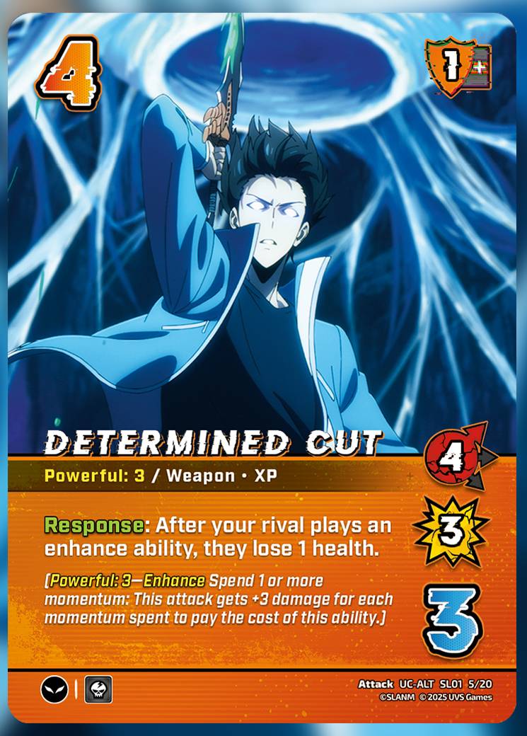 Check Out UniVersus' Alt-Art Solo Leveling Cards