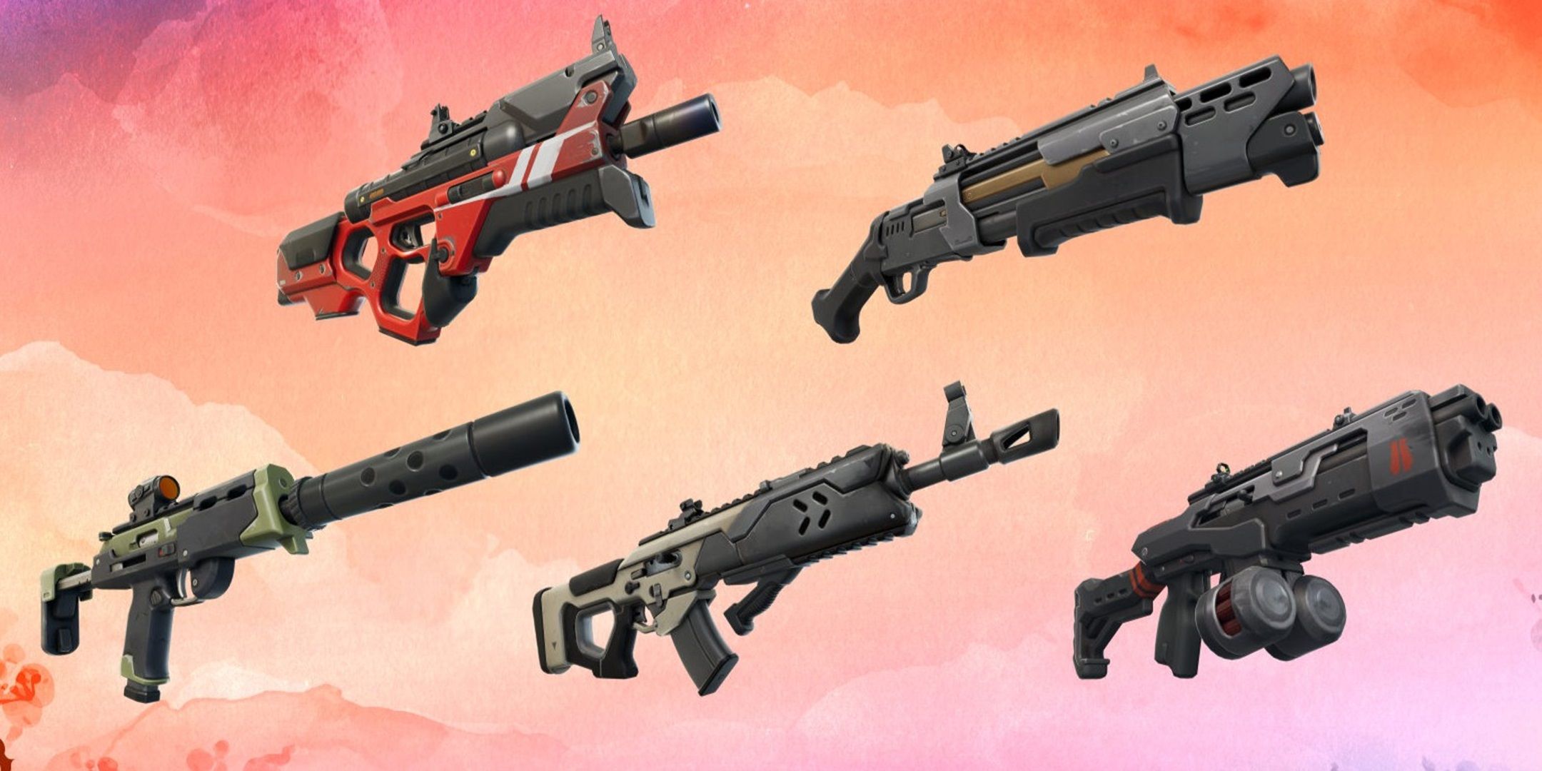 Best New Weapons In Fortnite Chapter 6, image size:2160x1080
