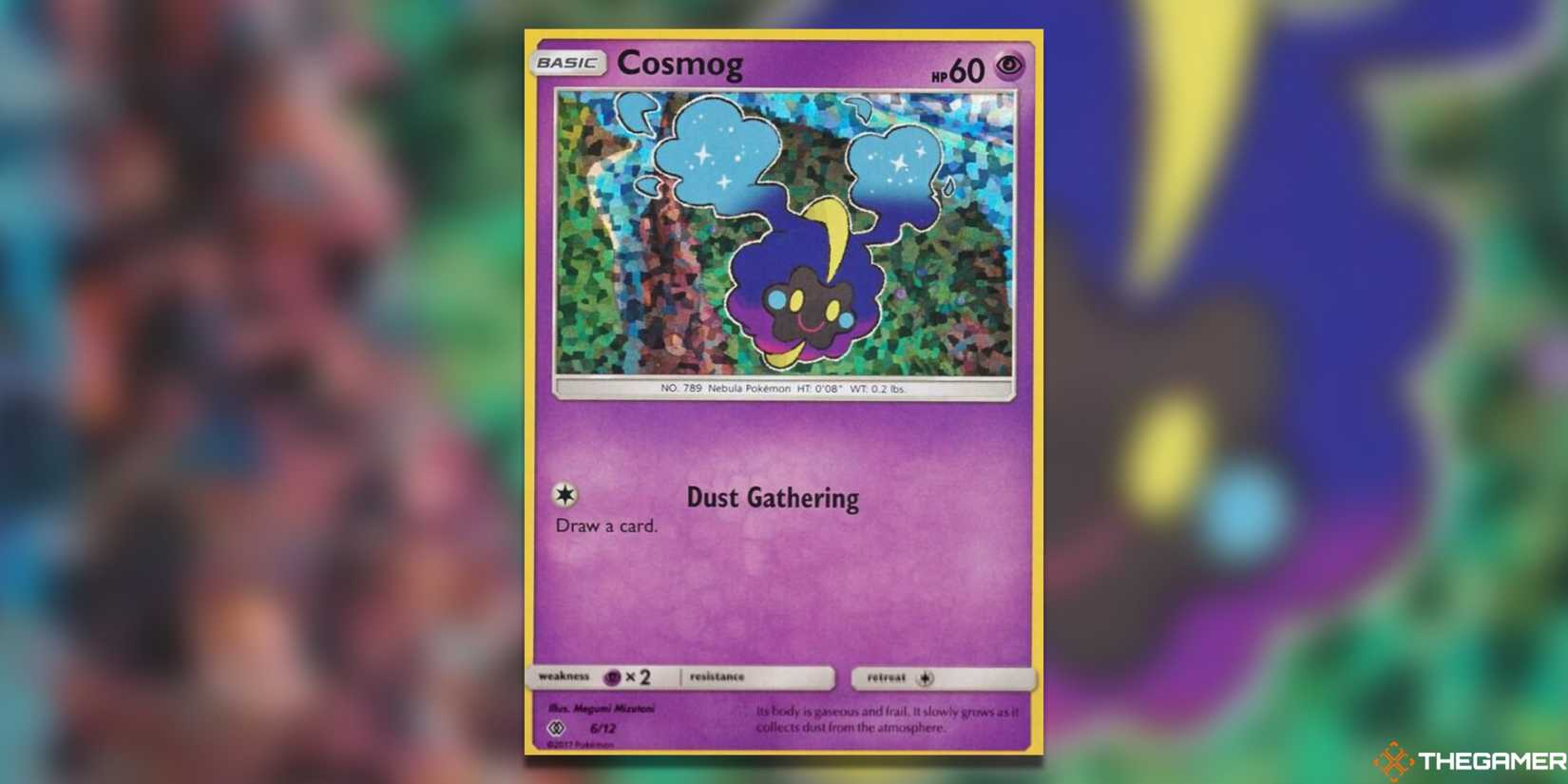 is cosmog a rare pokemon card Pokemon - Sun & Moon - Crimson Invasion - Nihilego-GX (Hyper Rare)