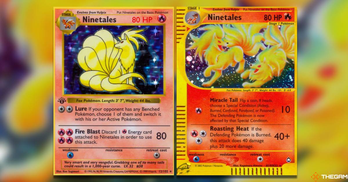 The Most Valuable Ninetales Pokemon TCG Cards